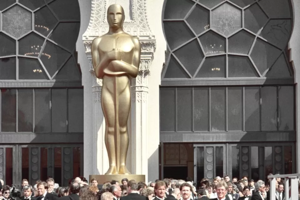 The red carpet at the Oscars